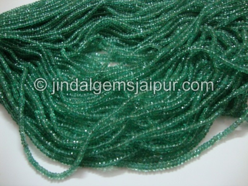 Emerald Faceted Roundelle